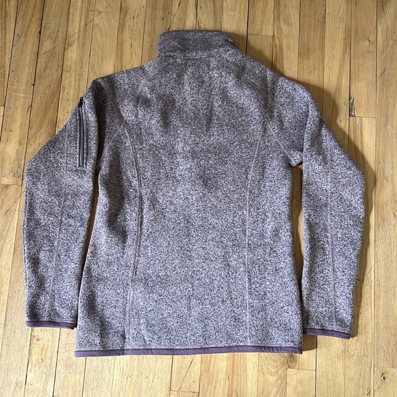 Women’s Patagonia 1/4 Zip Better Sweater, Heather Lavender, Size XS. - Picture 2 of 4